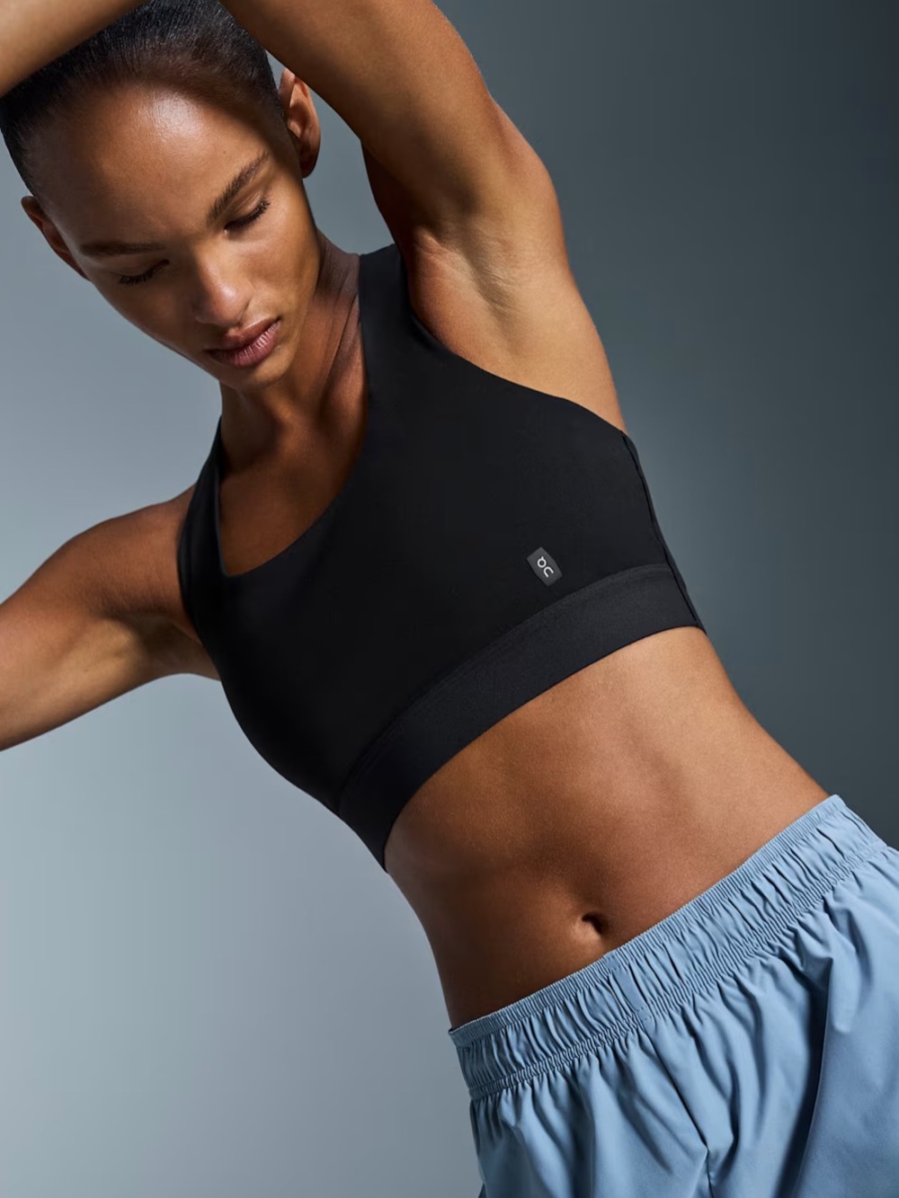 On Core Sports Bra in Black
